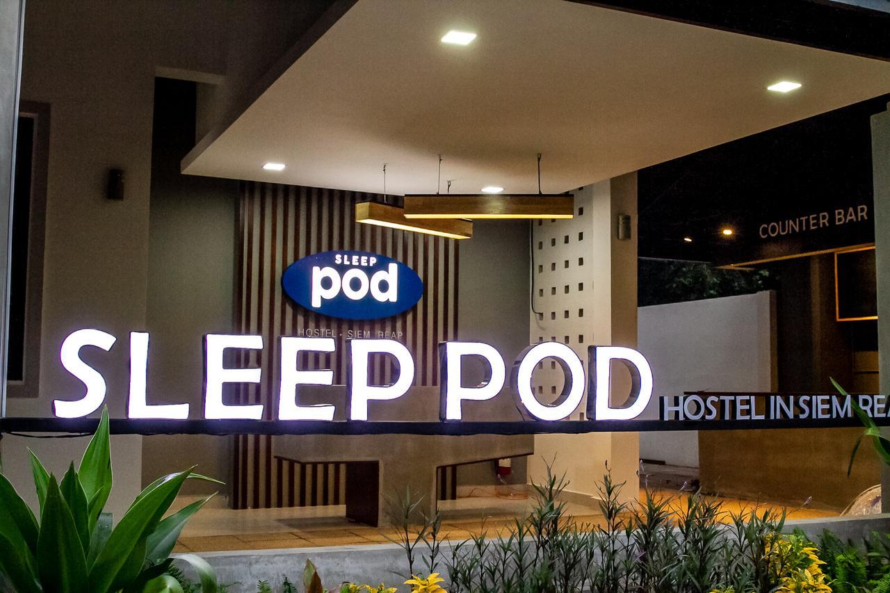 Sleep Pod Hostel Siem Reap Esterno foto