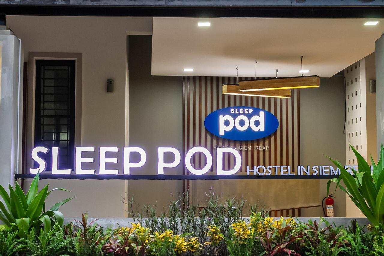Sleep Pod Hostel Siem Reap Esterno foto
