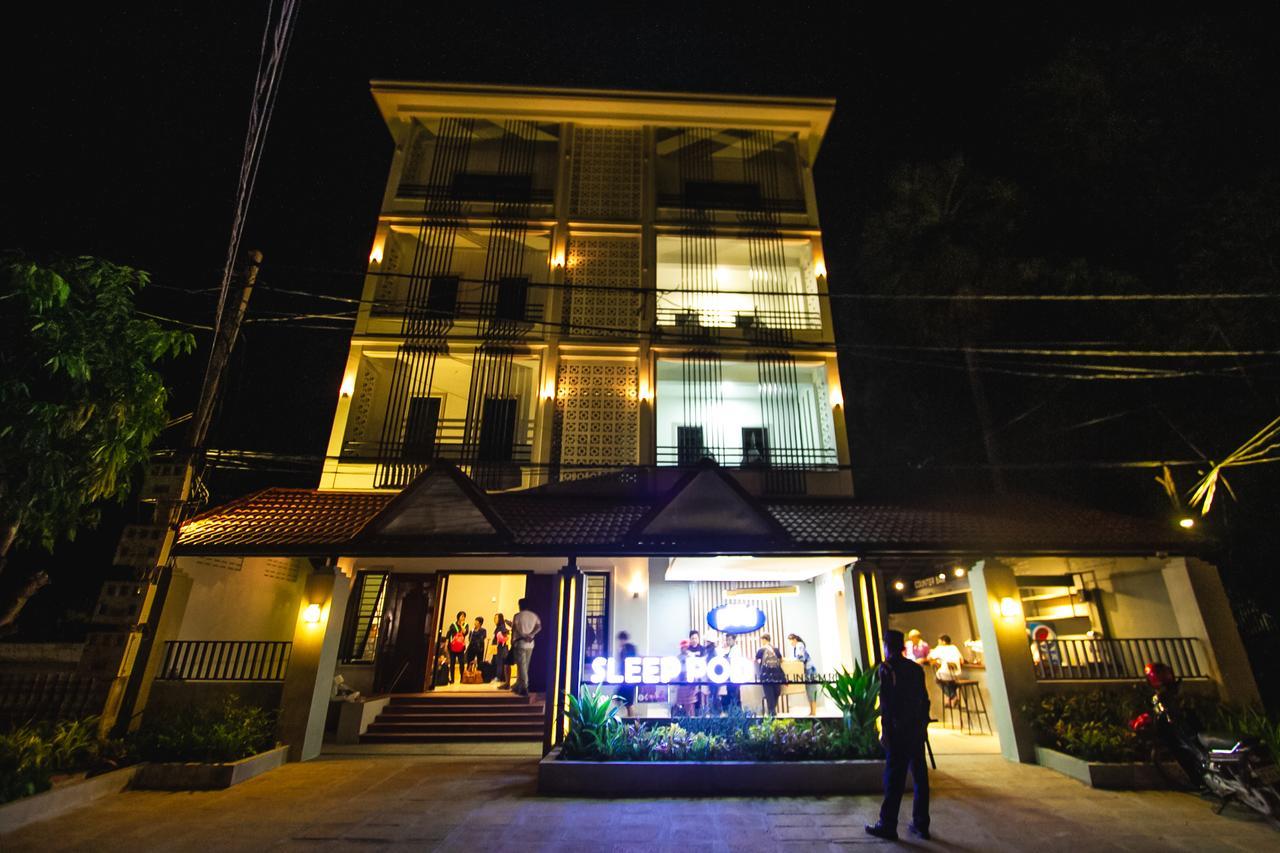 Sleep Pod Hostel Siem Reap Esterno foto